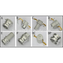 Алюминиевое соединение camlock шланг быстрый фитинги